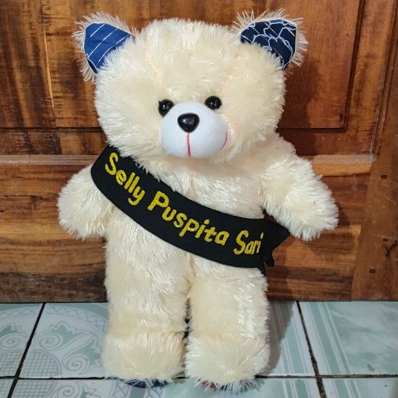Boneka + Slempang Nama