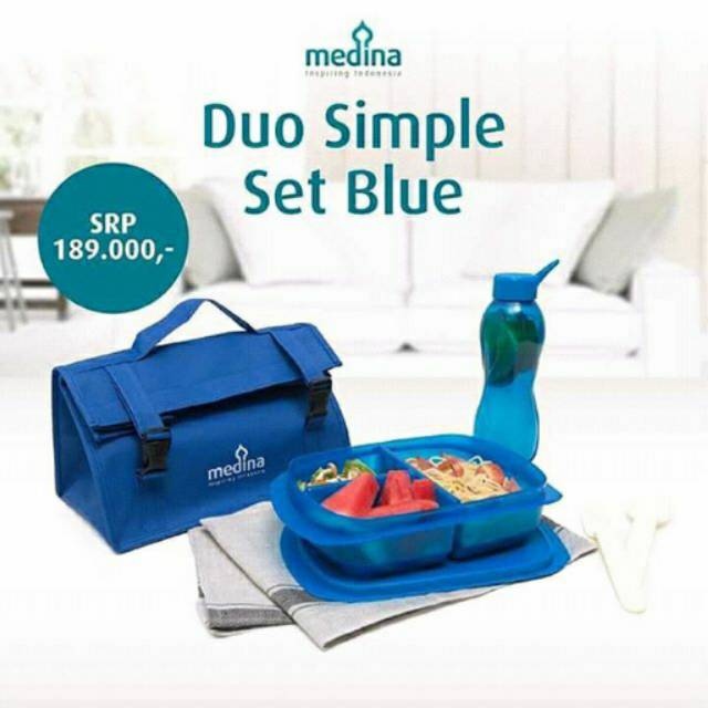 DUO SIMPLE SET BLUE