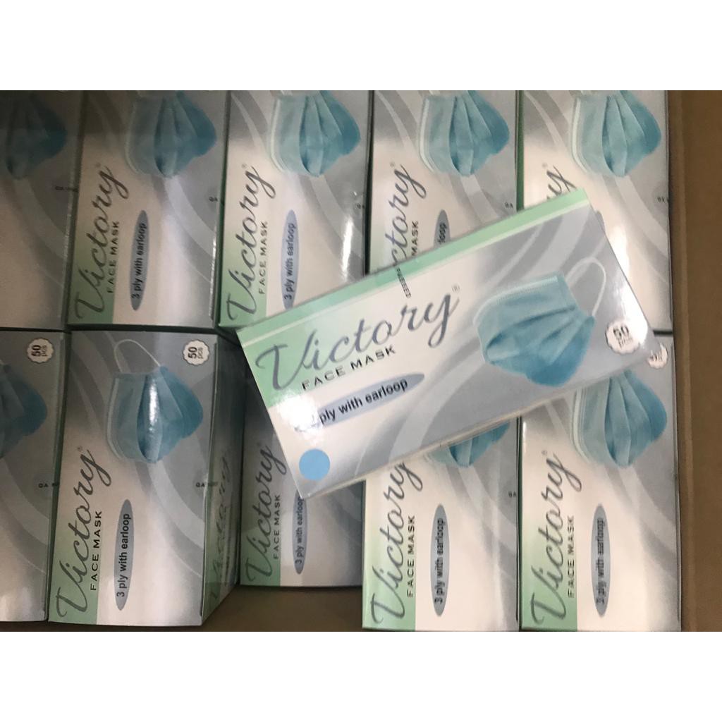 Masker Earloop 3ply Victory 50pcs