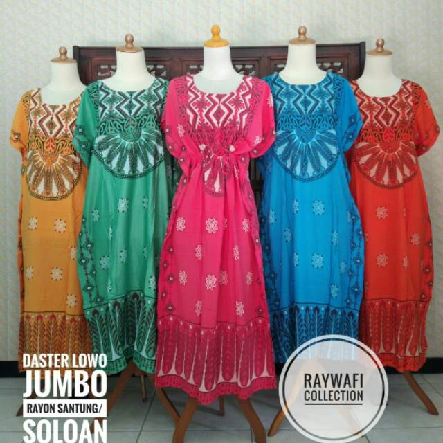 Ready daster jumbo hijau n biru