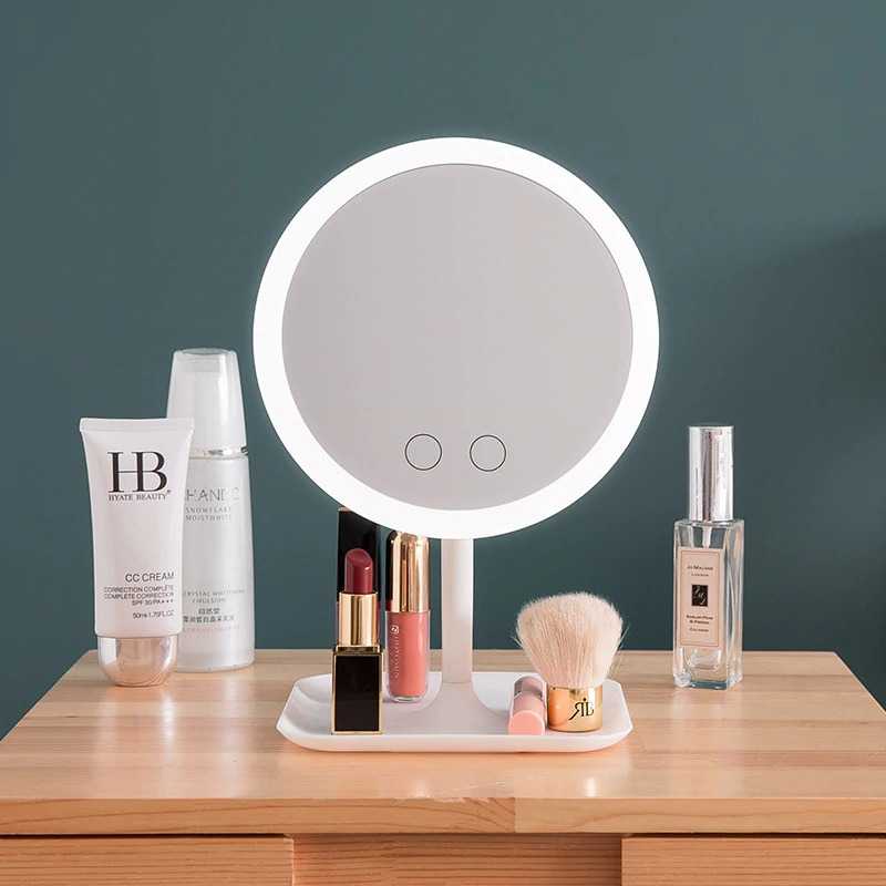 Cermin Makeup & Lampu LED Ring Light