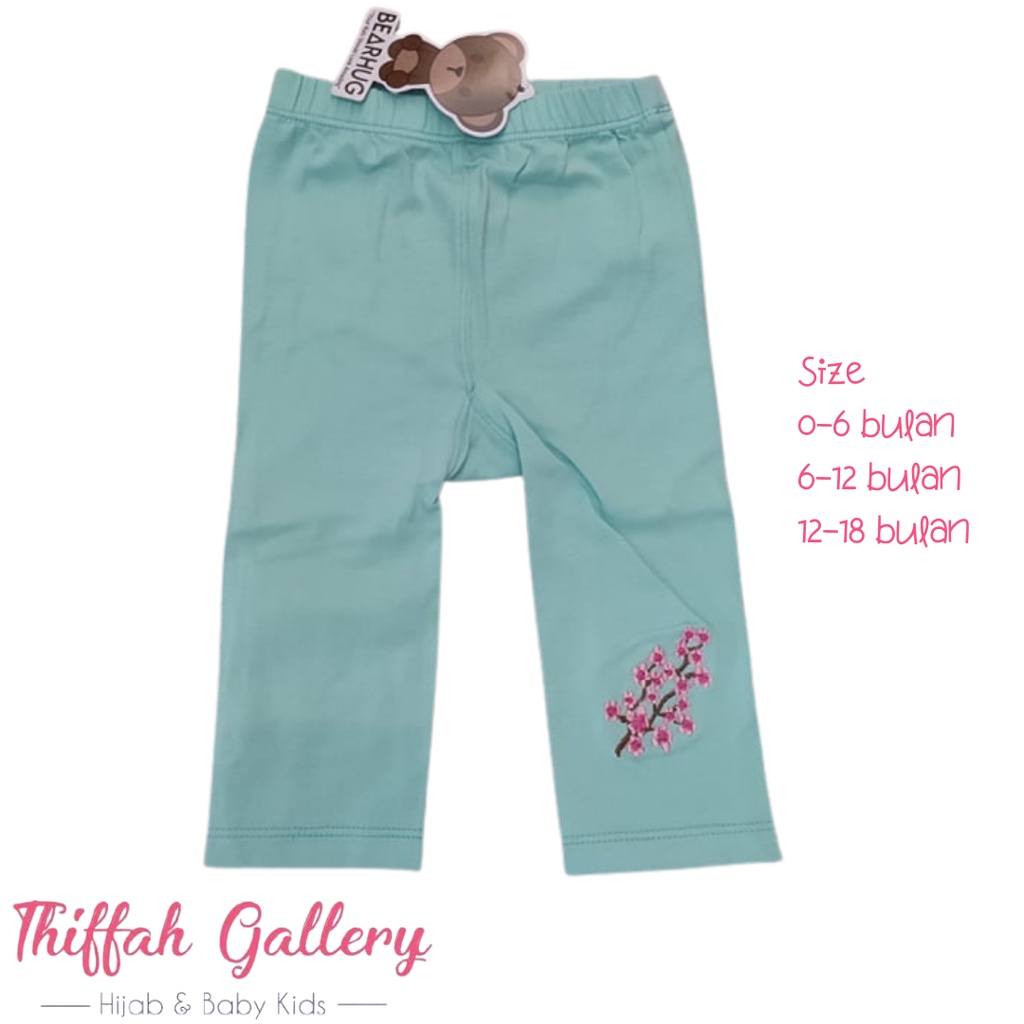 Celana Legging Bayi Bordir