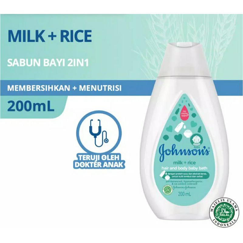 JOHNSON MILK AND RICE 200ML