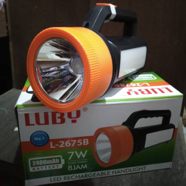 Senter L-2675B LED rechargeable handlight