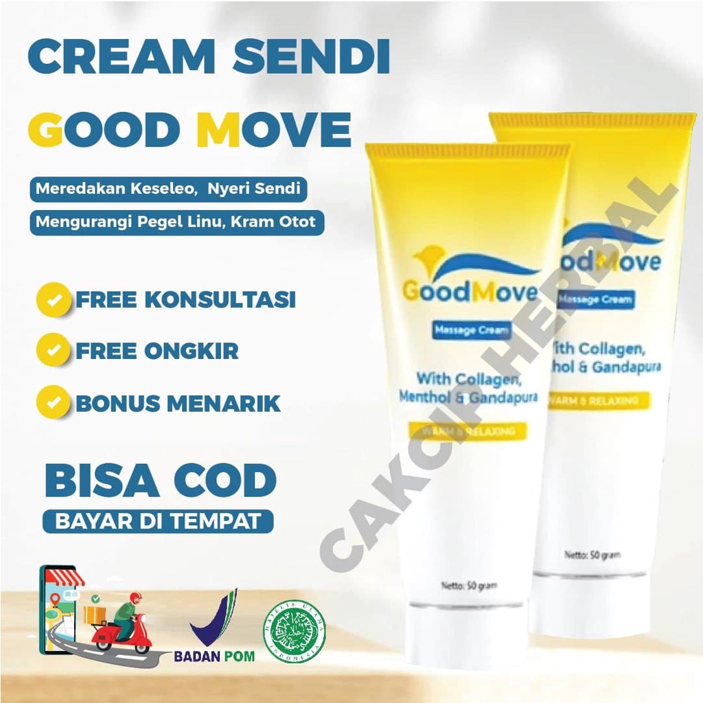 GoodMove Krim sendi dan otot