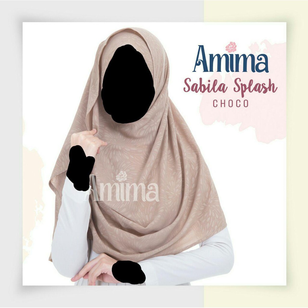 SABILA SPLASH CHOCO PASMINA AMIMA