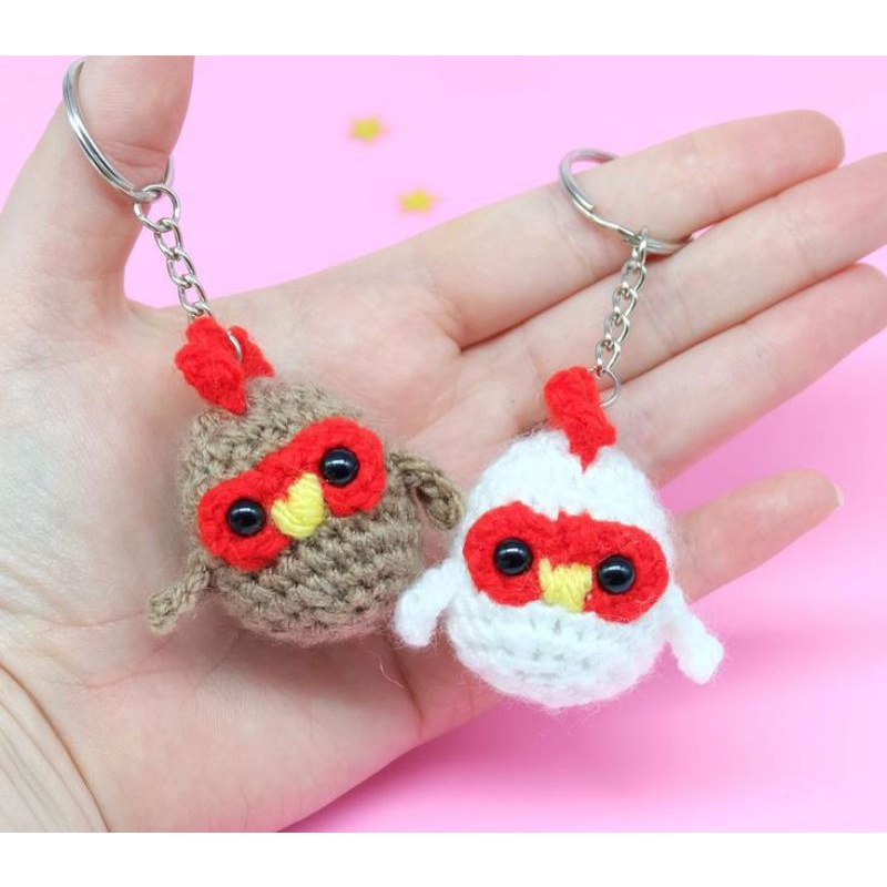 gantungan boneka ayam