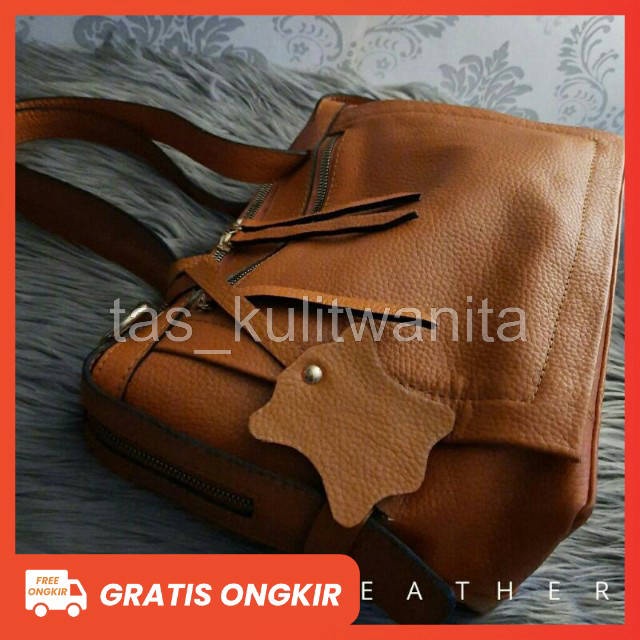 [Size L] Tas Kulit Garut SDL094
