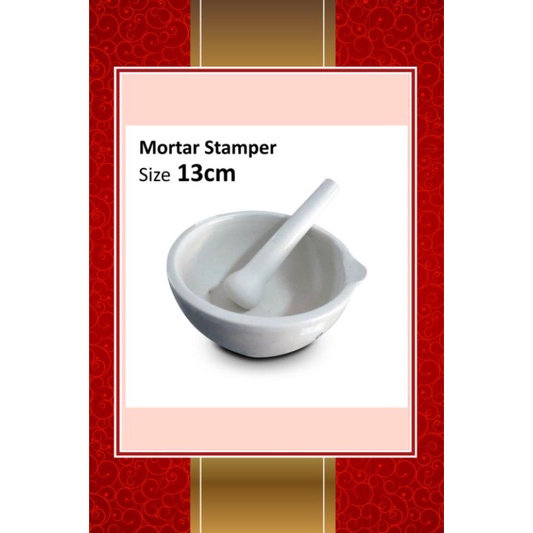 MORTAR STEMPER 16 CM _PENGGERUS OBAT