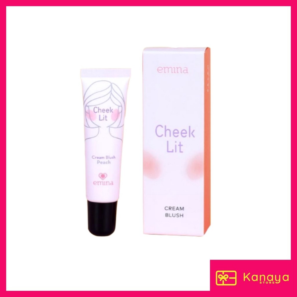 (BISA COD) Emina Cheeklit Cream Blush