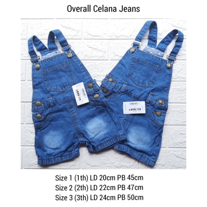 Overall Celana Jeans