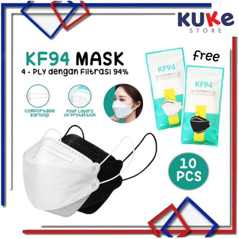 masker kf94 tebal