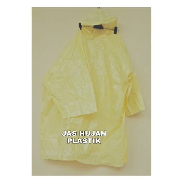 JAS HUJAN PLASTIK URGENT
