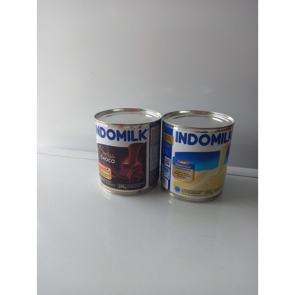 SUSU INDOMILK CAN PLAIN 370gr