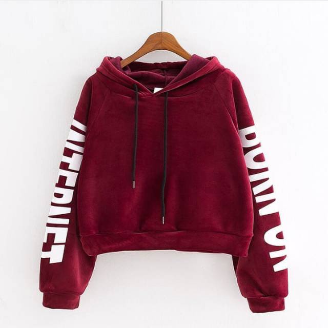 Internet crop sweater