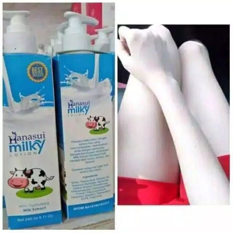 hanasui milky lotion