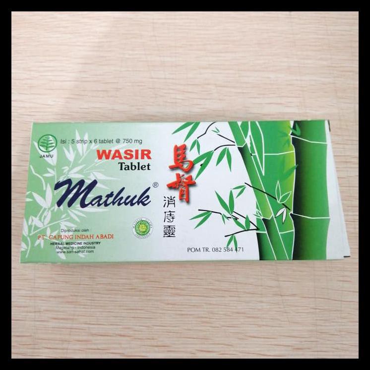 Mathuk Obat Wasir 5 Strip / 30 Tab