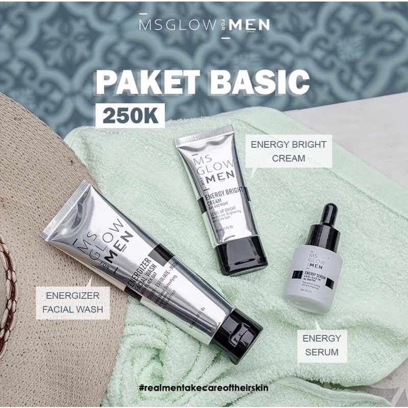 PAKET BASIC MSGLOW FOR MEN