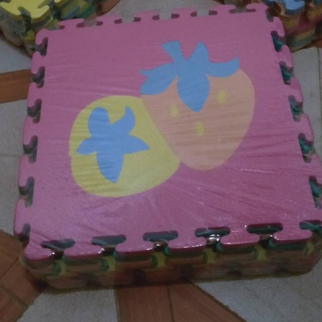 Mat Play Puzzle Buah