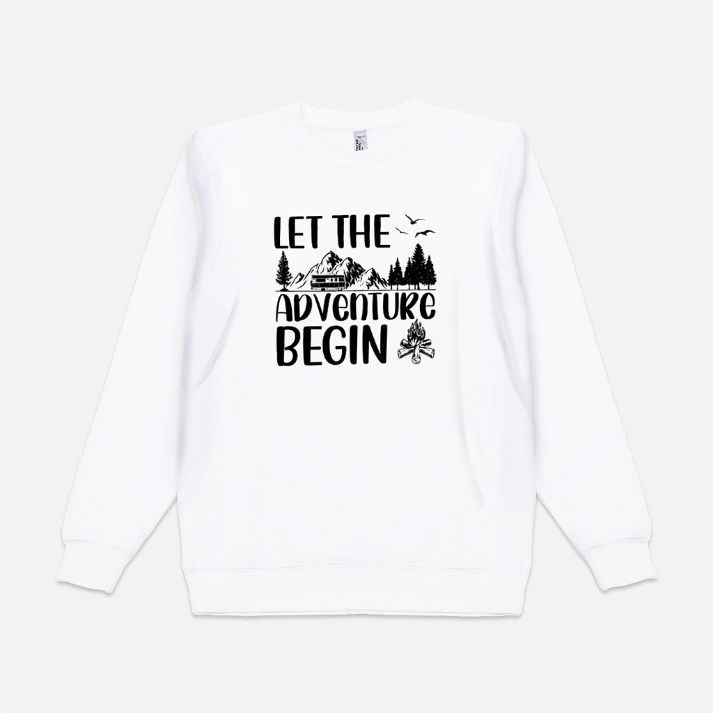 Sweatshirt Let Your Adventure Begin