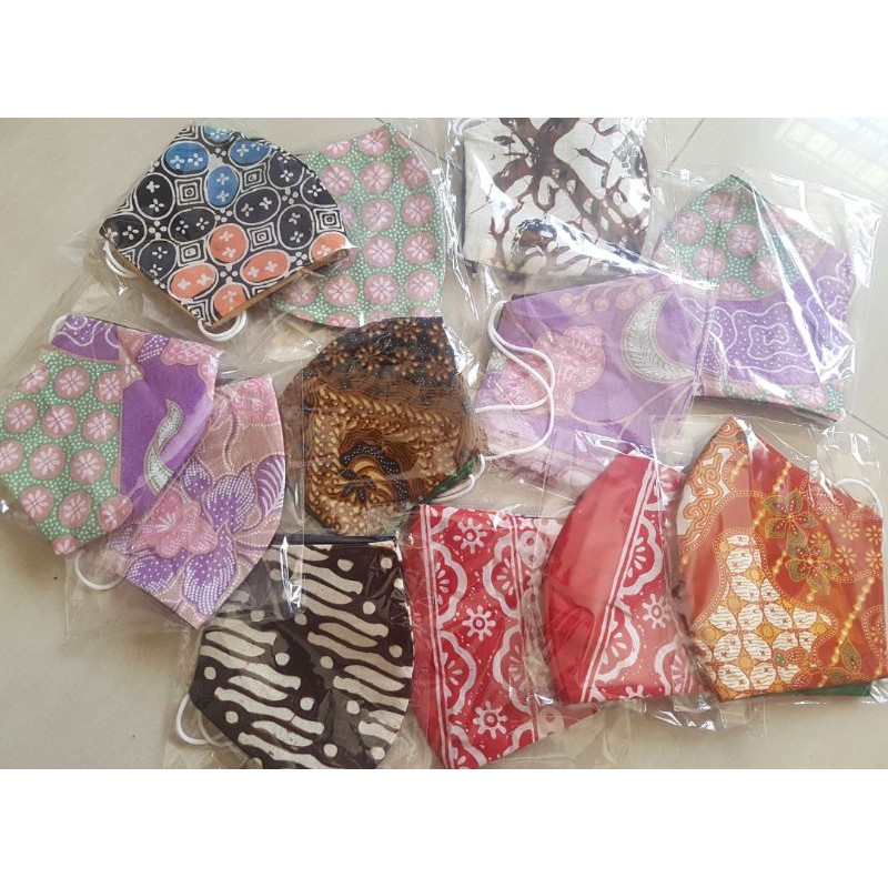 masker batik grosir