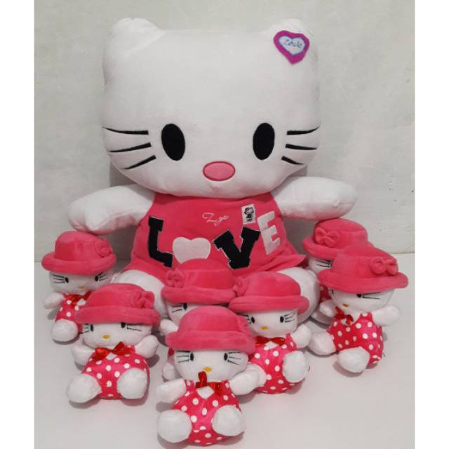 # BONEKA BAGUS HELLO KITTY BERANAK 7