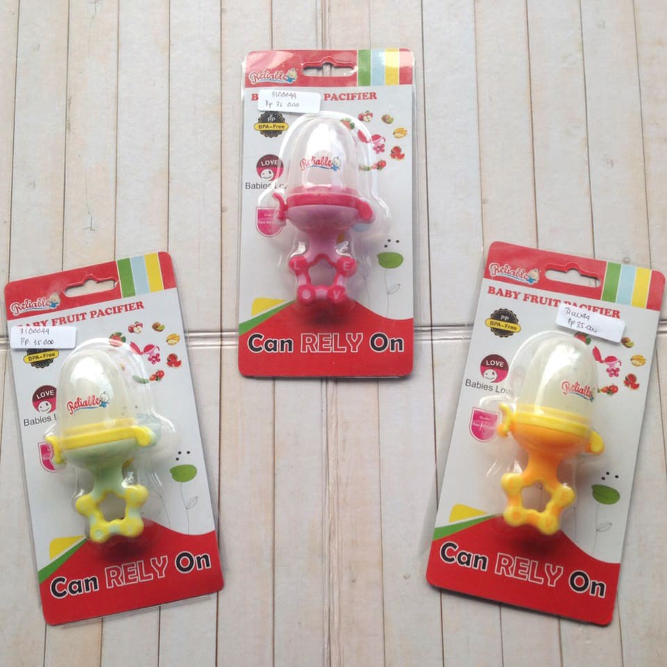 Reliable Baby Fruit Pacifier