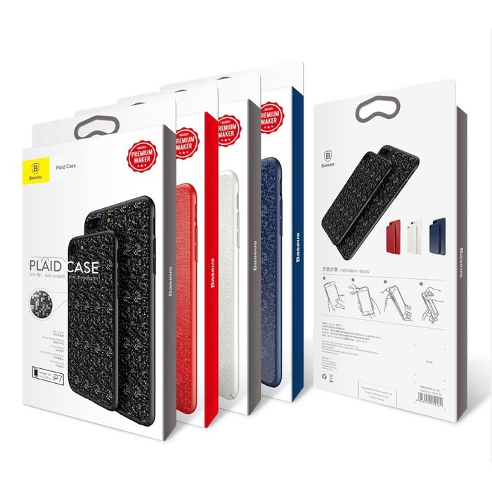 baseus plaid case ihone 7 plus