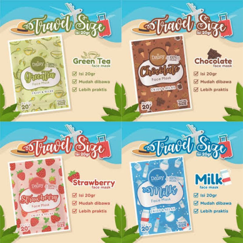 Daisy mask Organic