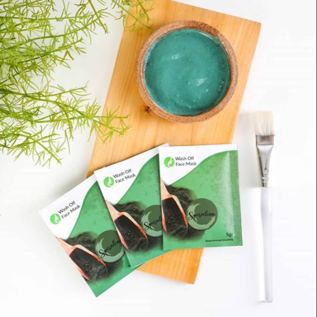 Wash Off Face Mask - SPRIRULINA