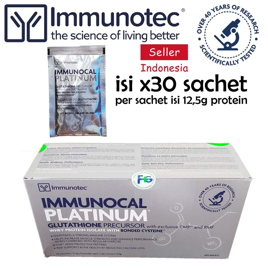 Immunocal Platinum Protein / Immunotec Whey Protein Isolate