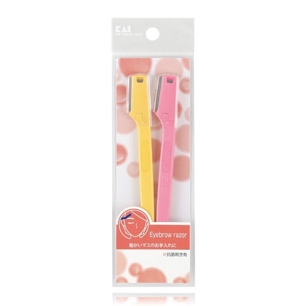 KAI SS Classic Eyebrow Razor 2P