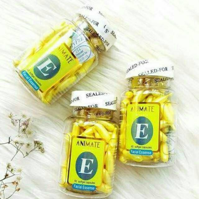 SERUM ANIMATE USA VITAMIN E 60 SOFTGEL