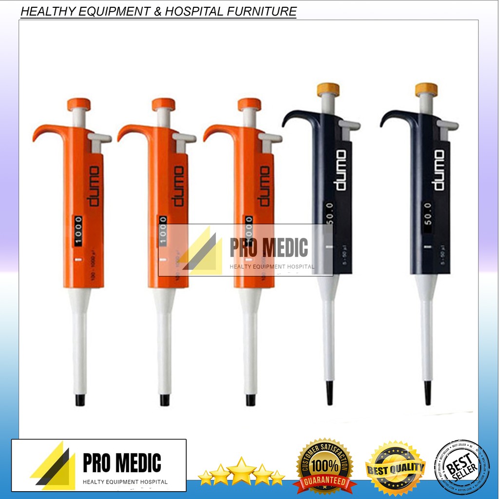 Micropipette DUMO 1000 - 5000 uL Variable / Adjustable | Mikropipette
