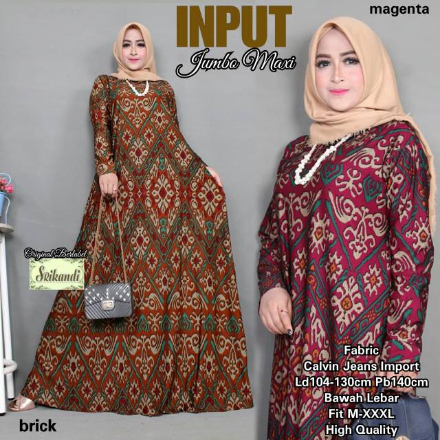 INPUT RESTOCK JUMBO MAXY - YESSYYOANALABEL