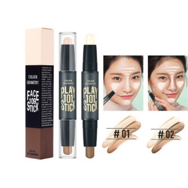Face stick 2 in 1
