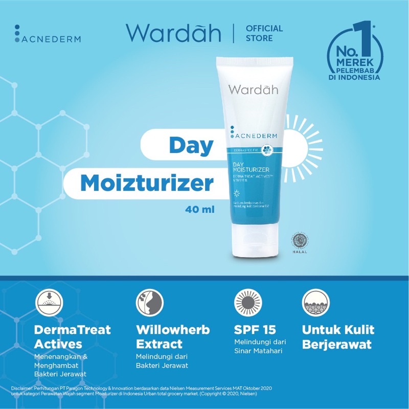 WARDAH ACNEDERM DAY MOISTURIZER