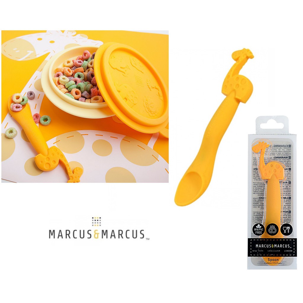 Marcus & Marcus Silicone Feeding Spoon