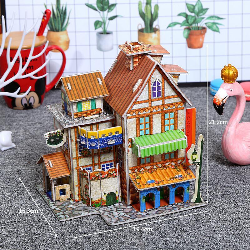 (Lochic) Mainan anak Puzzle 3D