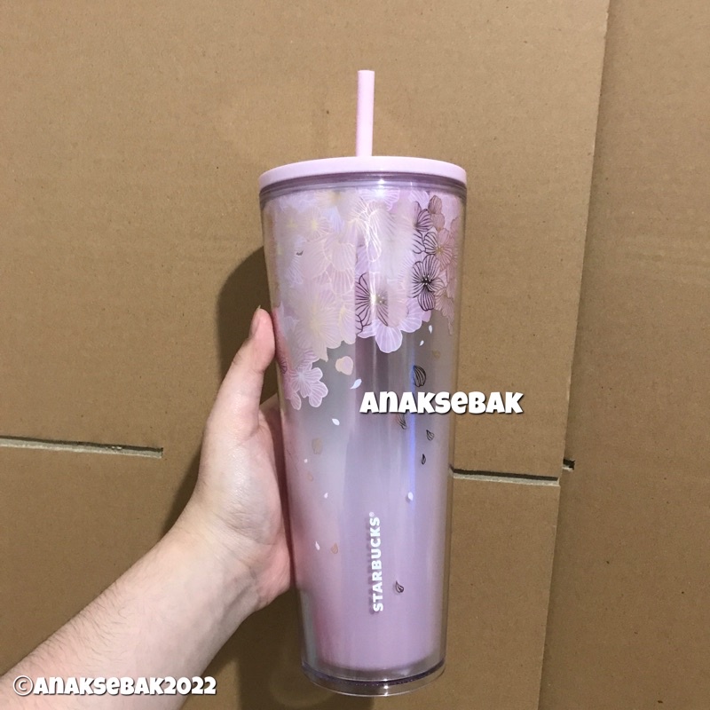 Starbucks Cold Cup Fall Cherry Bloom 24oz Spring 2022 Edition