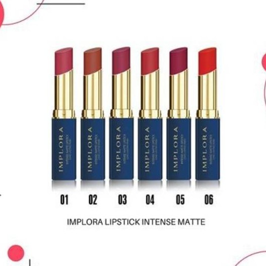 [BISA COD] LIPSTICK IMPLORA BATANG MATTE ORIGINAL BPOM