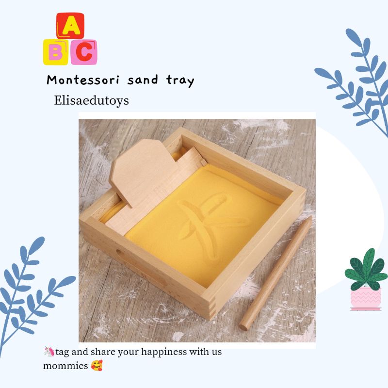 montessori sand tray
