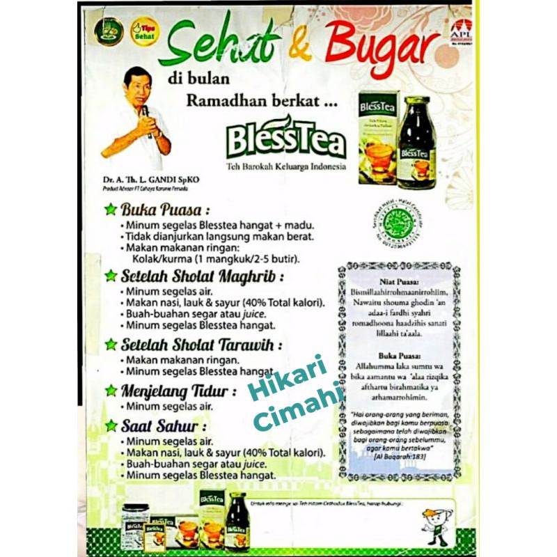 Blesstea Botol (Hikari Cimahi)