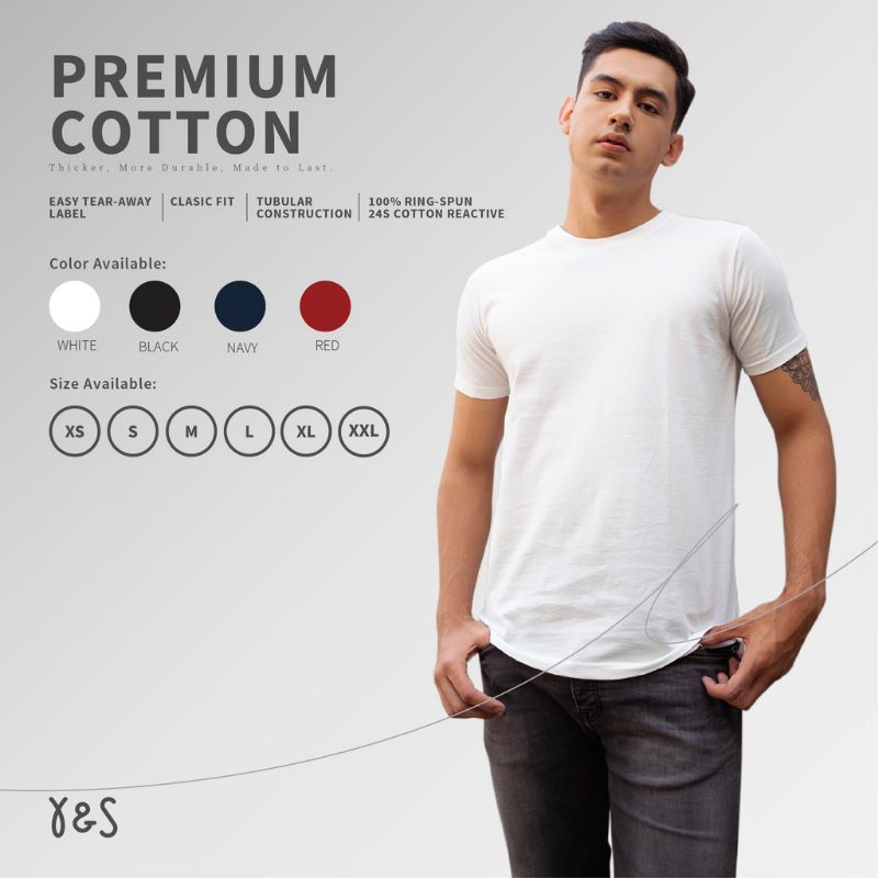 Premium Y&S katun combed 24s
