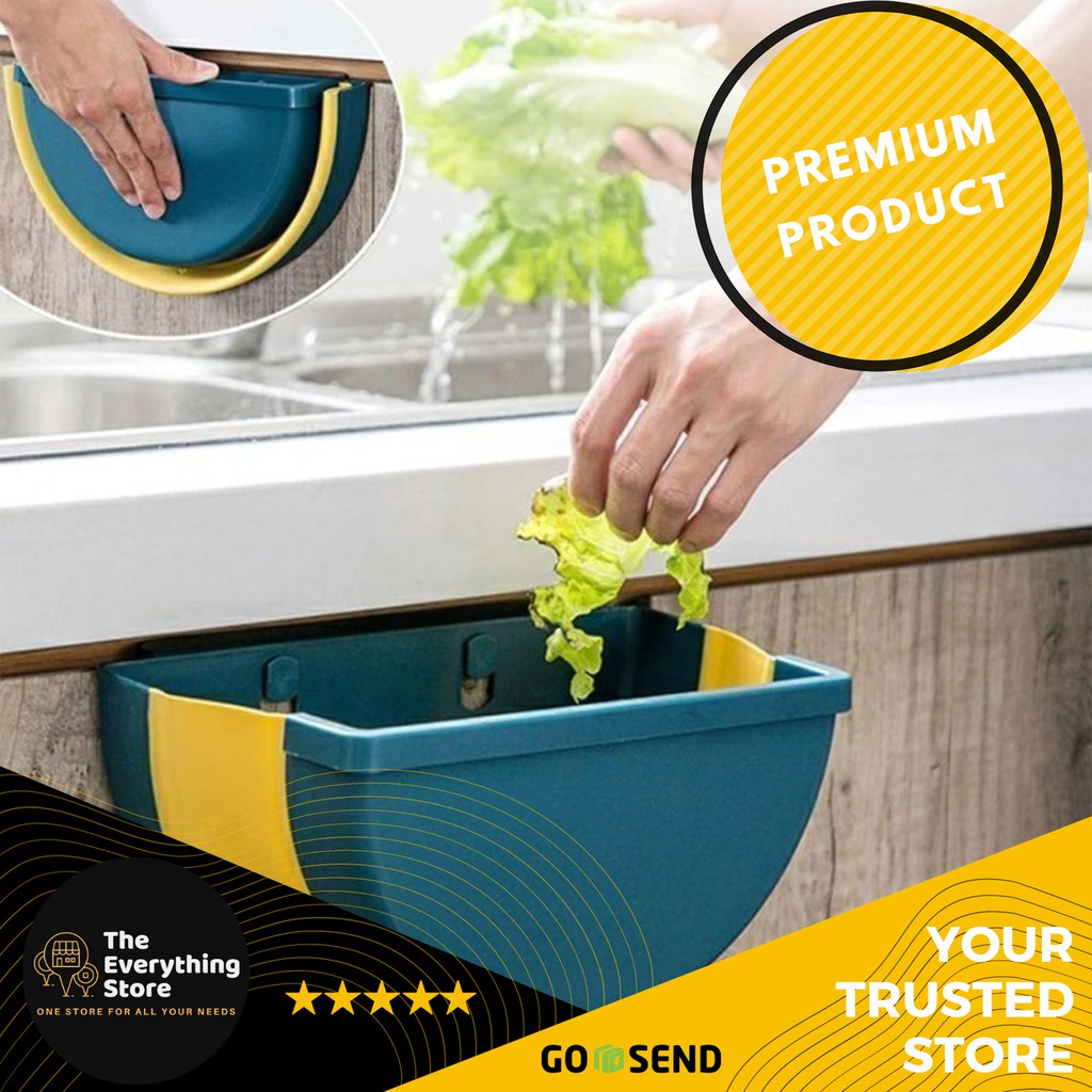 OVAL FOLDABLE KITCHEN BIN ORIGINAL