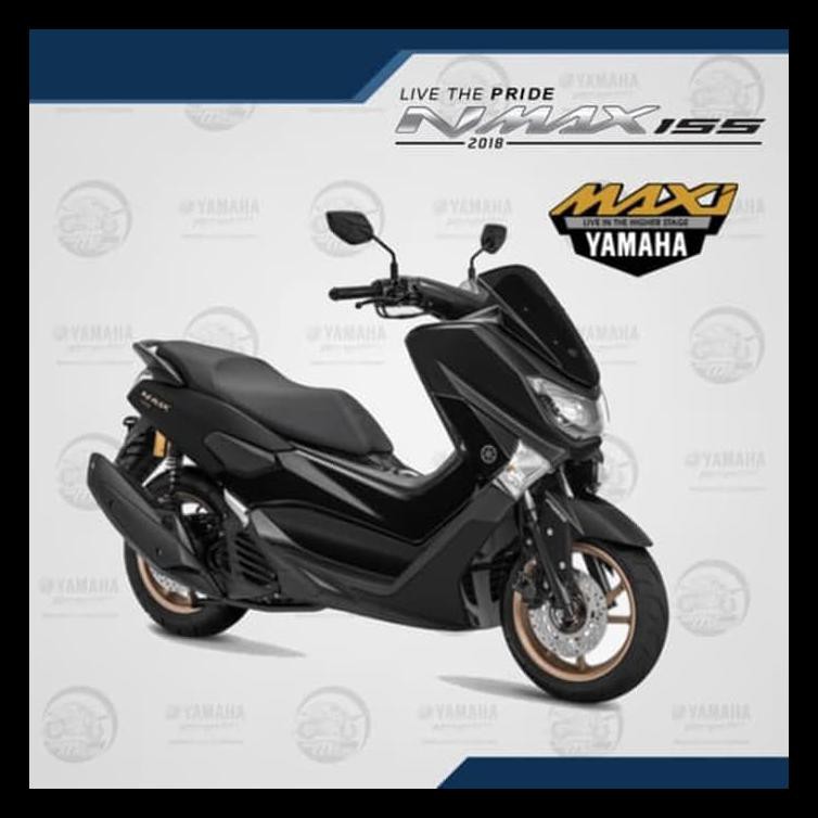 YAMAHA NMAX NON ABS SPLIT PAYMENT - Hitam HEMAT