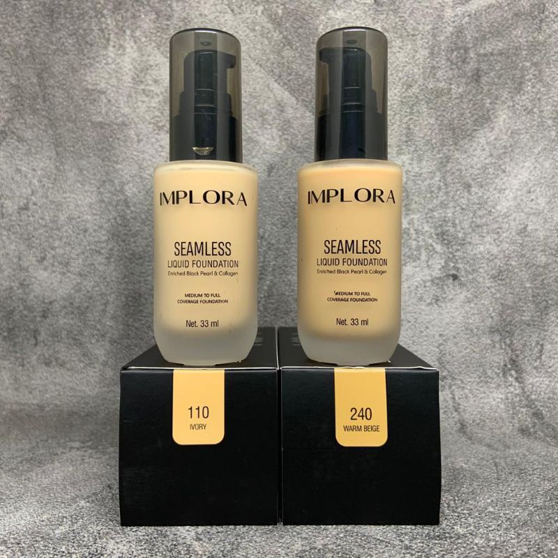 IMPLORA SEAMLESS LIQUID FOUNDATION 33ML