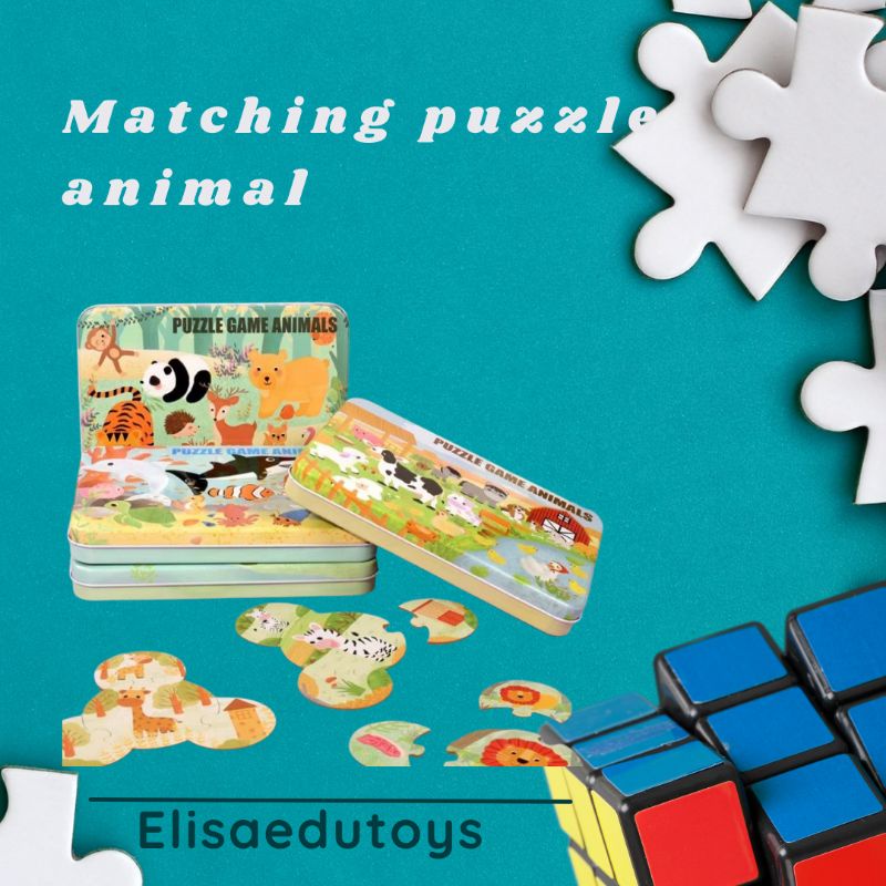 matching puzzle animal