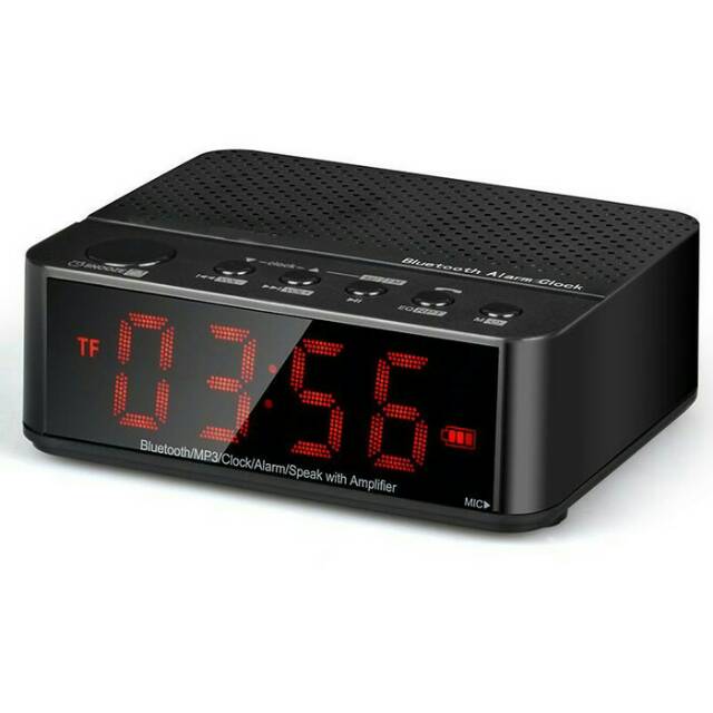Desktop Bluetooth Speaker Alarm Clock - KD-66