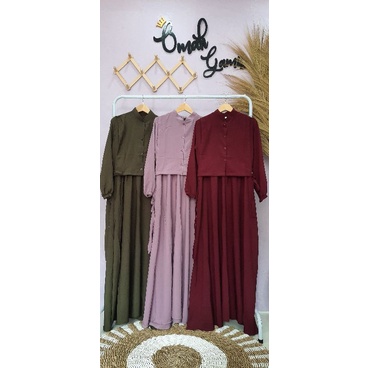 Gamis Rompi 2in1